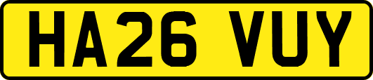 HA26VUY