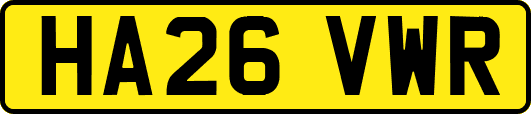 HA26VWR