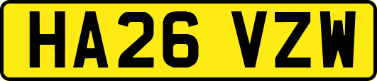 HA26VZW