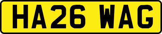 HA26WAG