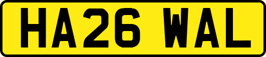 HA26WAL