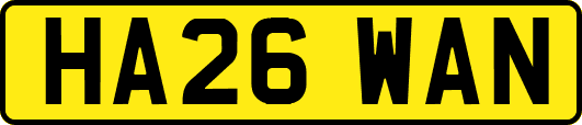 HA26WAN
