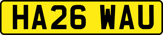 HA26WAU