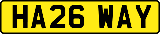 HA26WAY