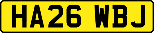HA26WBJ