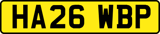 HA26WBP