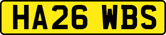 HA26WBS