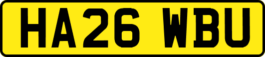 HA26WBU