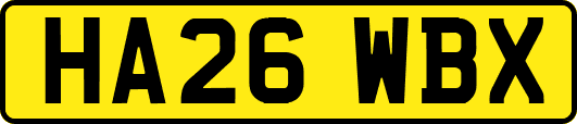 HA26WBX