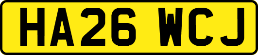 HA26WCJ