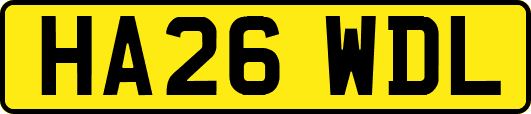 HA26WDL