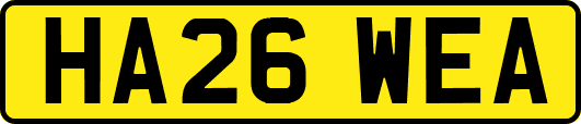HA26WEA