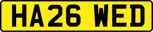 HA26WED