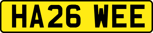 HA26WEE