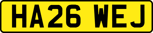 HA26WEJ