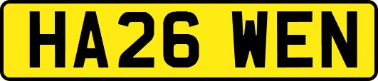 HA26WEN