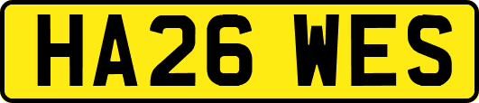 HA26WES