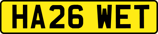 HA26WET