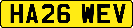 HA26WEV
