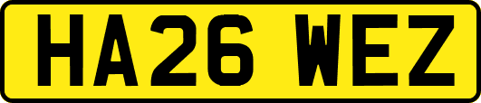 HA26WEZ
