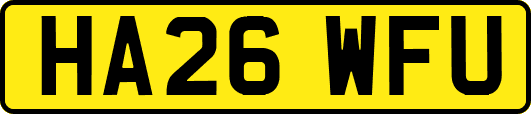 HA26WFU