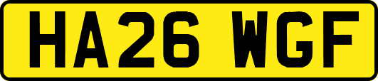 HA26WGF