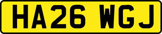 HA26WGJ