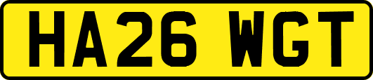 HA26WGT