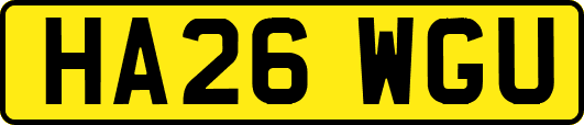 HA26WGU