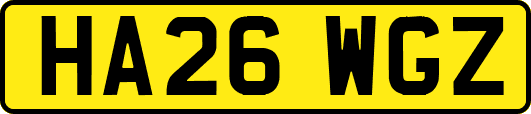 HA26WGZ