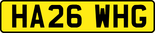 HA26WHG