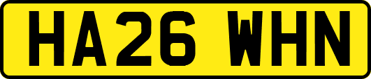 HA26WHN