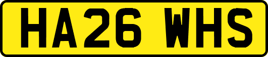 HA26WHS