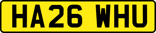 HA26WHU