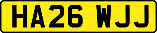 HA26WJJ