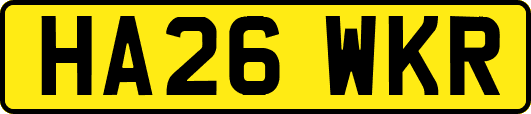 HA26WKR