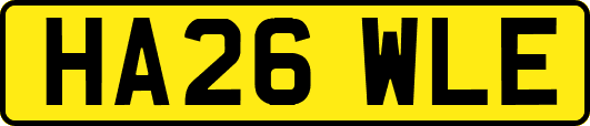 HA26WLE
