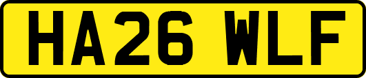 HA26WLF