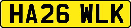 HA26WLK