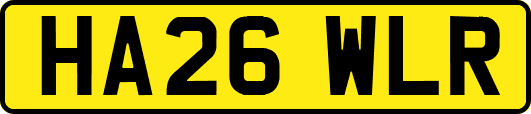 HA26WLR