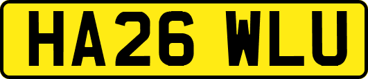 HA26WLU