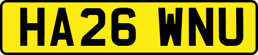 HA26WNU