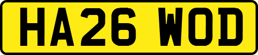 HA26WOD