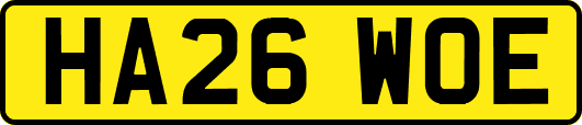 HA26WOE