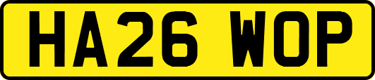 HA26WOP