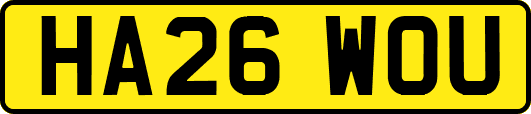 HA26WOU