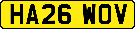 HA26WOV