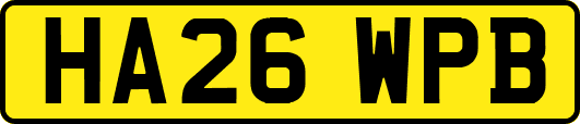 HA26WPB