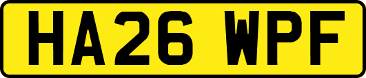 HA26WPF