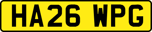 HA26WPG